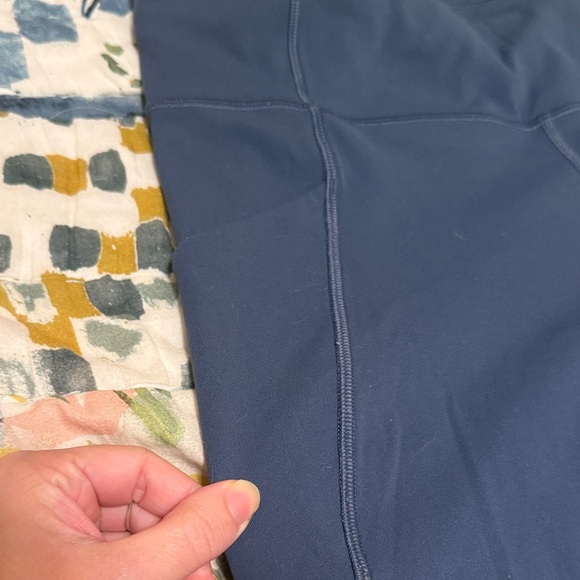 Lululemon Blue Performance Leggings - Picture 8 of 8